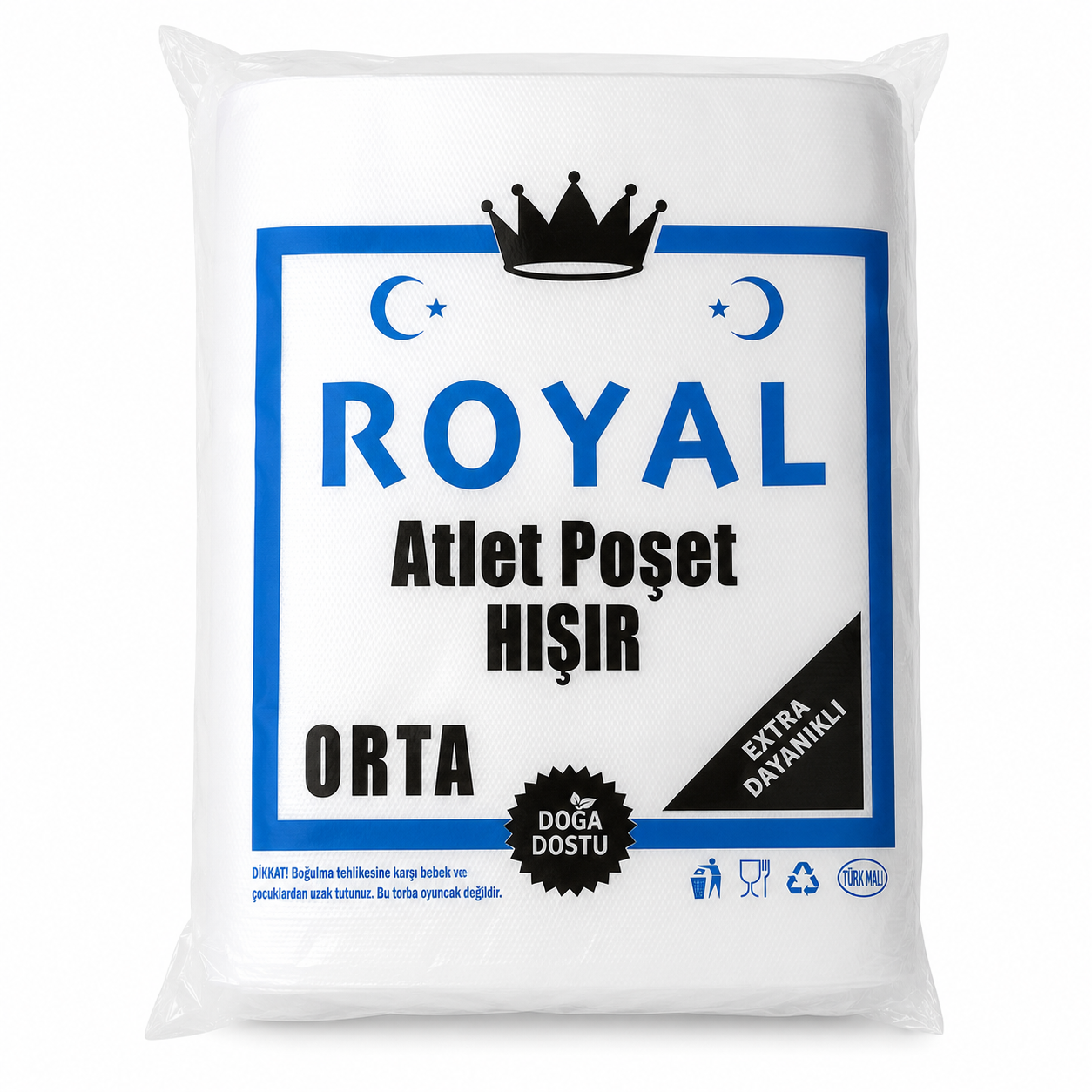 Royal Orta Boy Hışır Atlet Poşet 390 Gr